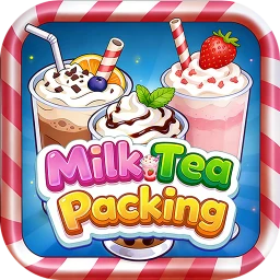 Milk Tea Packing 아이콘